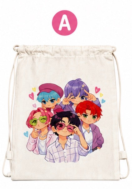 Personalised Library & Sheets Bag