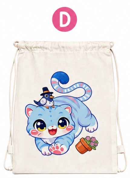 Personalised Library & Sheets Bag